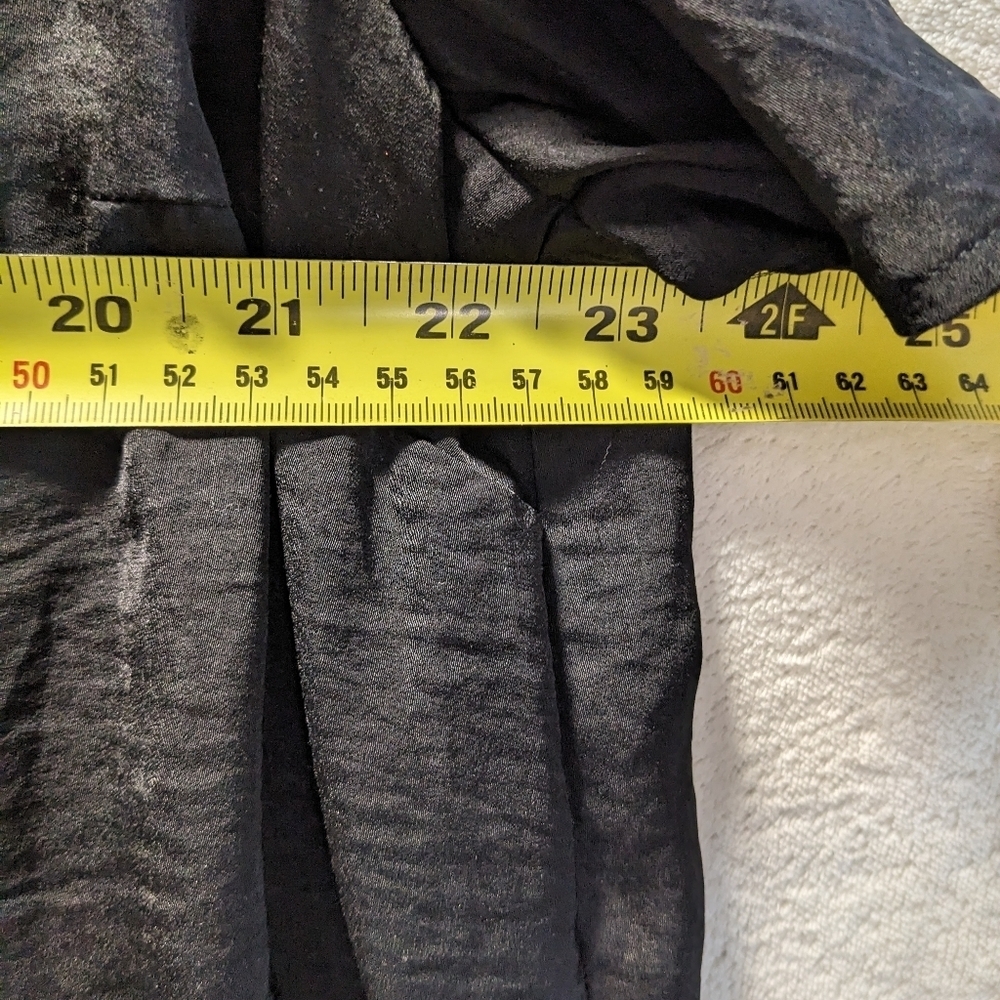 Torrid Black Satin Blouse Lightweight 2025 Size XL - Picture 10 of 11
